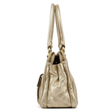 Blake shopper van goudkleurig metallic leer