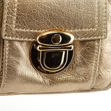 Blake shopper van goudkleurig metallic leer