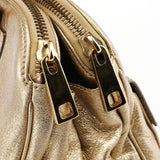 Blake shopper van goudkleurig metallic leer