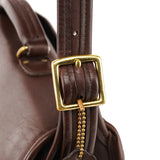 5180 Dark Brown Glove-Tanned Leather Metropolitan 2-Way Briefcase Bag