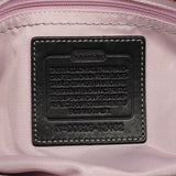 12482 Madeline Turnlock tote i sort læder
