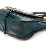 Navy Leather Marcie 2-Way Bag
