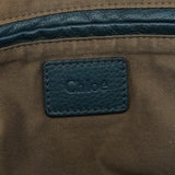 Navy Leather Marcie 2-Way Bag