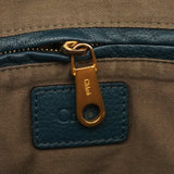 Navy Leather Marcie 2-Way Bag