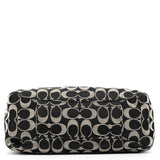 F21881 Borsa hobo Signature in tela Signature grigia e nera