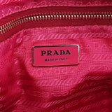 B6242 Bolso tote Tessuto Saffiano de nailon rosa