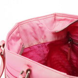 B6242 Bolso tote Tessuto Saffiano de nailon rosa