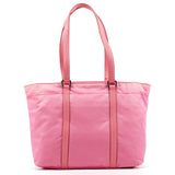 B6242 Bolso tote Tessuto Saffiano de nailon rosa