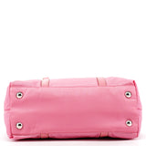B6242 Bolso tote Tessuto Saffiano de nailon rosa