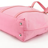 B6242 Bolso tote Tessuto Saffiano de nailon rosa
