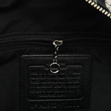 F13068 Grey Black Signature Canvas Hamptons Tote Bag