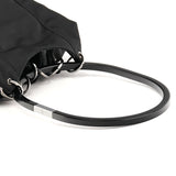 1999 Black Nylon Loop Shoulder Bag