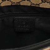 002 1016 Beige Brown GG Diana Bamboo Tote Bag