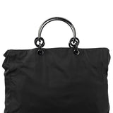 1998 Black Tessuto + Plex Nylon Tote Bag