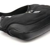 001 3306 Black Nylon Jackie Shoulder Bag