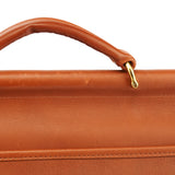 5266 Metropolitan taske i lysebrunt glove-tanned læder