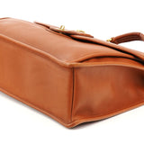 5266 Metropolitan taske i lysebrunt glove-tanned læder