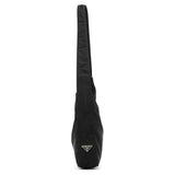 1998 Tessuto Asim skuldertaske i sort nylon
