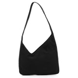 1998 Tessuto Asim skuldertaske i sort nylon