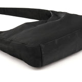1998 Tessuto Asim skuldertaske i sort nylon
