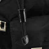 B2811F Black Tessuto Vela Nylon Backpack
