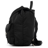 B2811F Black Tessuto Vela Nylon Backpack