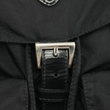 B2811F Black Tessuto Vela Nylon Backpack