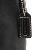 9266 Bolso hobo Clip de piel negra