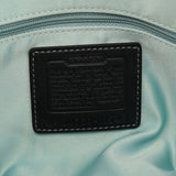 11547 Turnlock tote i sort læder