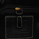 11283 Black Leather Ergo Hobo Shoulder Bag
