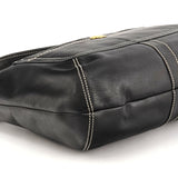11283 Black Leather Ergo Hobo Shoulder Bag