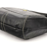 11283 Black Leather Ergo Hobo Shoulder Bag