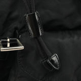 B2811F Black Tessuto Vela Nylon Backpack
