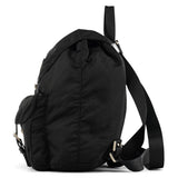 B2811F Black Tessuto Vela Nylon Backpack