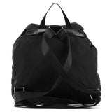 B2811F Black Tessuto Vela Nylon Backpack