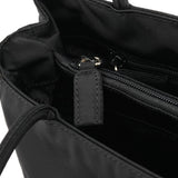 B3864 Black Tessuto City Nylon Tote Bag