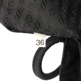 B3864 Black Tessuto City Nylon Tote Bag
