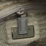 B7352 Grey Tessuto City Nylon Tote Bag