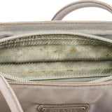 B7352 Grey Tessuto City Nylon Tote Bag