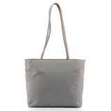 B7352 Grey Tessuto City Nylon Tote Bag