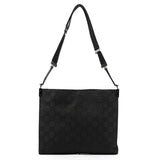 001 3283 Borsa a spalla Multi-Pocket in nylon GG nero