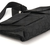 001 3283 Borsa a spalla Multi-Pocket in nylon GG nero