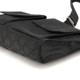 001 3283 Borsa a spalla Multi-Pocket in nylon GG nero