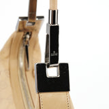 01234 Beige Tan GG Canvas Shoulder Bag