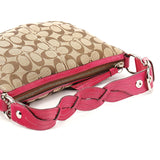 11857 Beige Pink Signature Soho Shoulder Bag