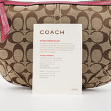 11857 Beige Pink Signature Soho Shoulder Bag
