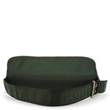 Green Tessuto Nylon Flap Shoulder Bag