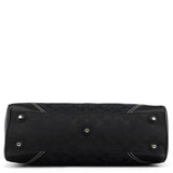 8K07 Hamptons tote i svart Signature-canvas