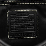11292 Signature Ergo Schultertasche aus schwarzem Canvas