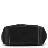 11292 Signature Ergo Schultertasche aus schwarzem Canvas